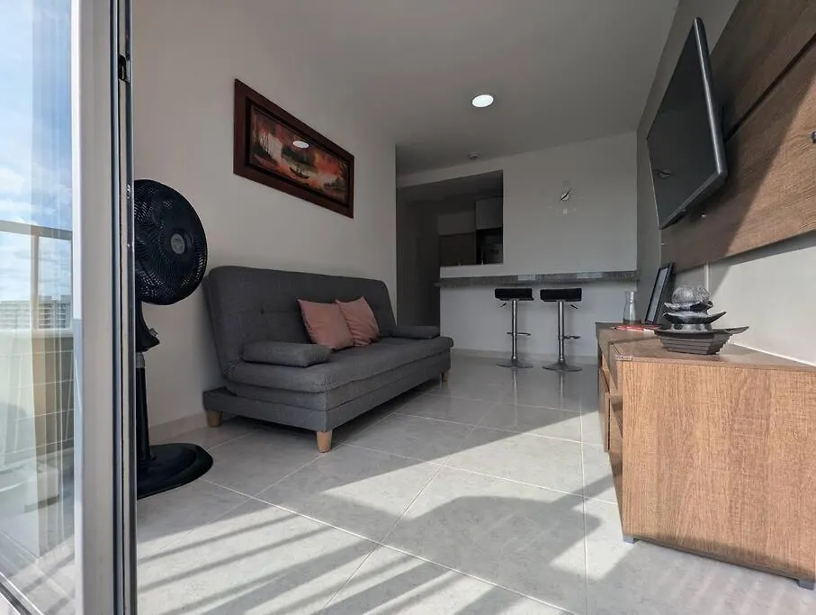 公寓 Apartamento Con 3 Habitaciones Y Vista Directa Al Mar Cartagena