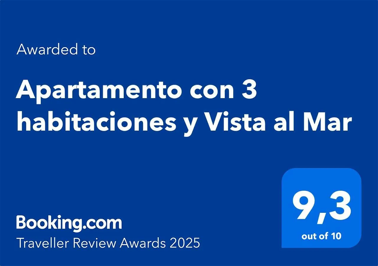 Appartement Apartamento Con 3 Habitaciones Y Vista Directa Al Mar Cartagena