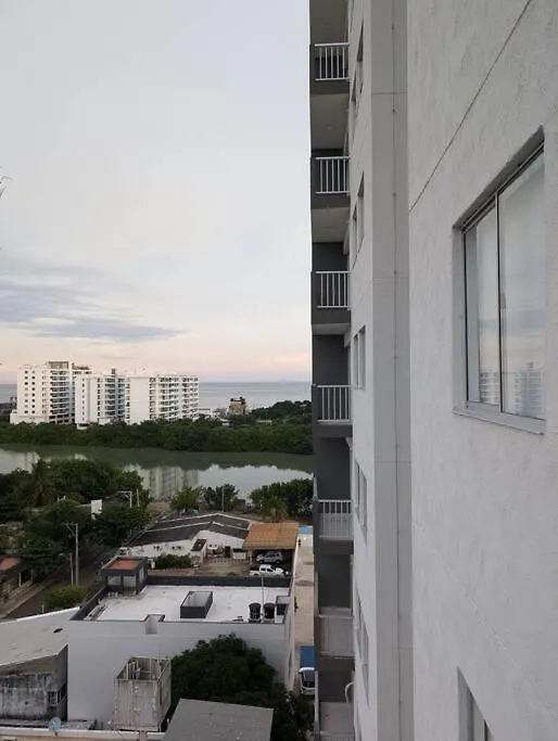 Apartamento Con 3 Habitaciones Y Vista Directa Al Mar Cartagena 0*,  Kolumbie