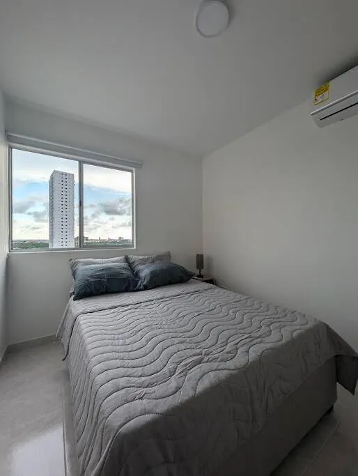 Apartamento Con 3 Habitaciones Y Vista Directa Al Mar Cartagena Apartmán