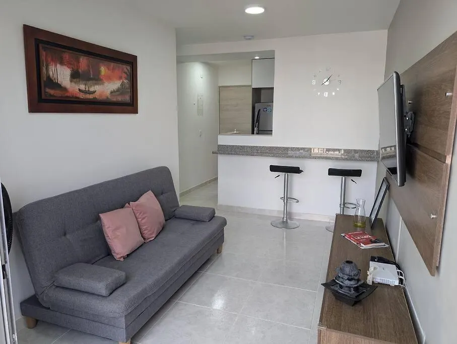 Apartmán Apartamento Con 3 Habitaciones Y Vista Directa Al Mar Cartagena