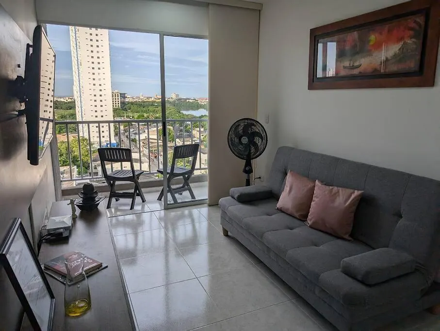 Apartamento Con 3 Habitaciones Y Vista Directa Al Mar Cartagena 0*,  Kolumbie